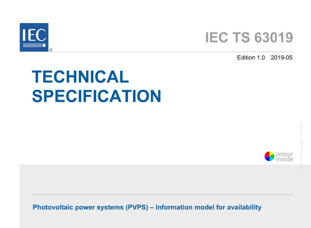 IEC TS 63019:2019 pdf download