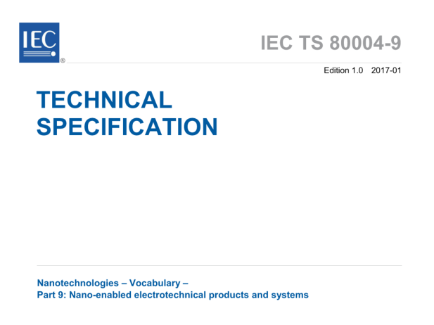 IEC TS 80004-9:2017 pdf download