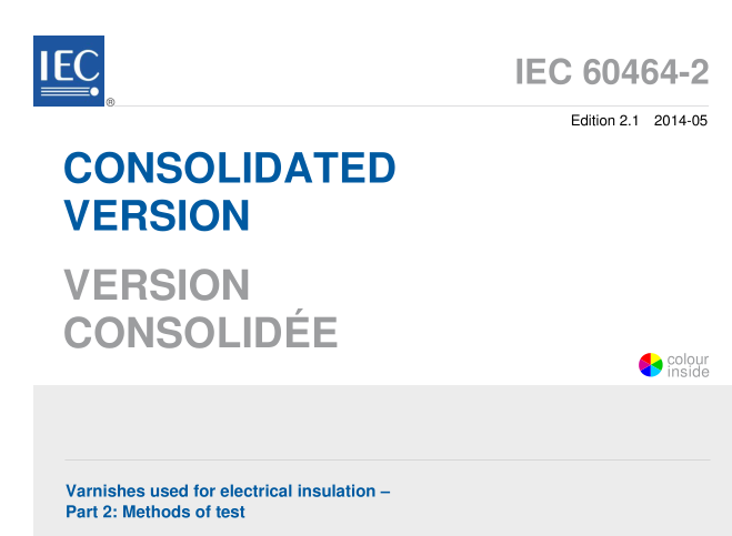 IEC 60464-2:2014 pdf download