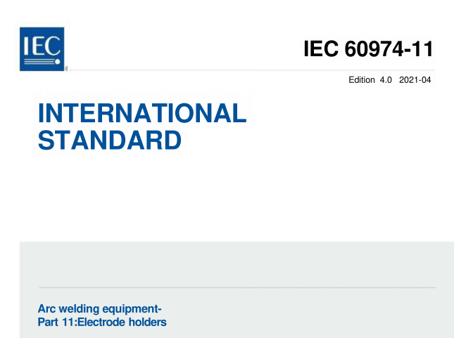 IEC 60974-11:2021 pdf download