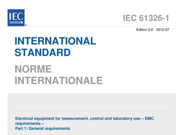IEC 61326-1:2012 pdf download