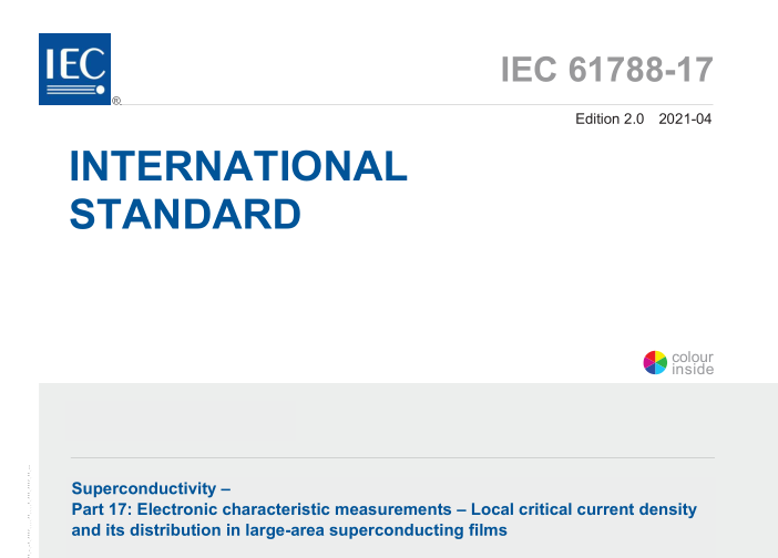 IEC 61788-17:2021 pdf download