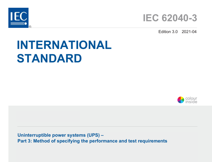 IEC 62040-3:2021 pdf download