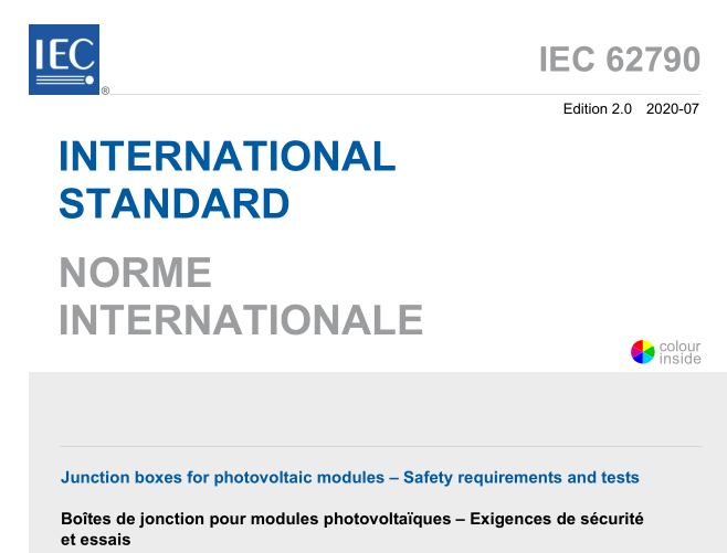 IEC 62790:2020 pdf download