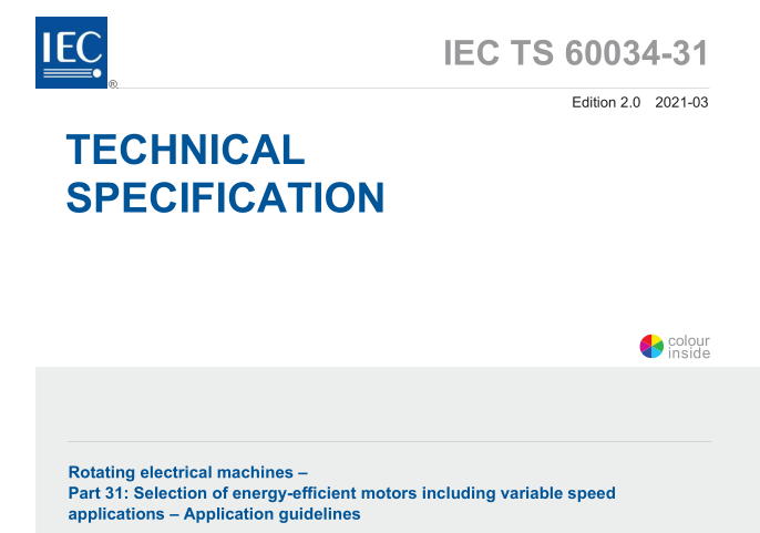 IEC TS 60034-31:2021 pdf download