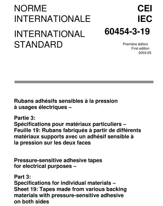 IEC 60454-3-19:2003 pdf download