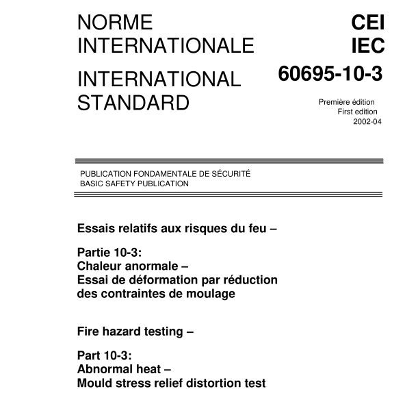 IEC 60695-10-3:2002 pdf download