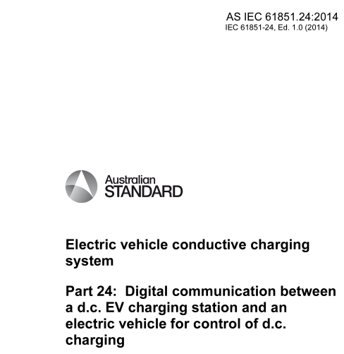 AS IEC 61851.24:2014 pdf download