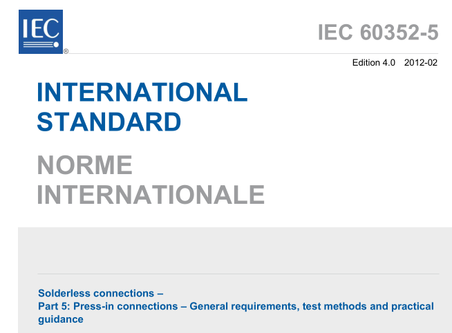 IEC 60352-5:2012 pdf download