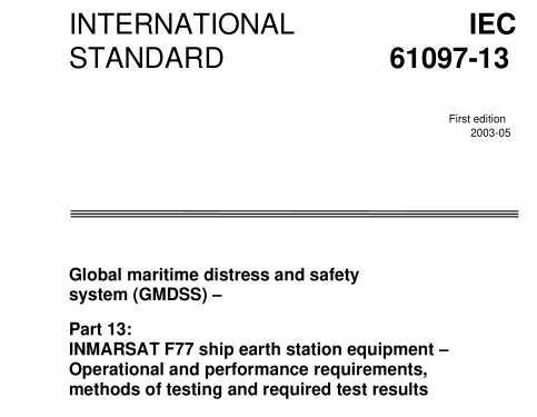 IEC 61097-13:2003 pdf download