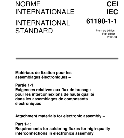 IEC 61190-1-1:2002 pdf download