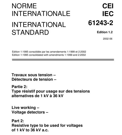 IEC 61243-2:2002 pdf download