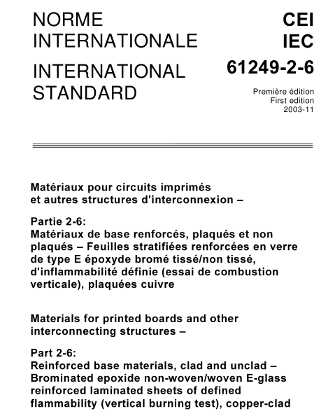 IEC 61249-2-6:2003 pdf download