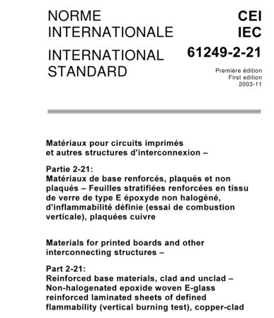 IEC 61249-2-21:2003 pdf download