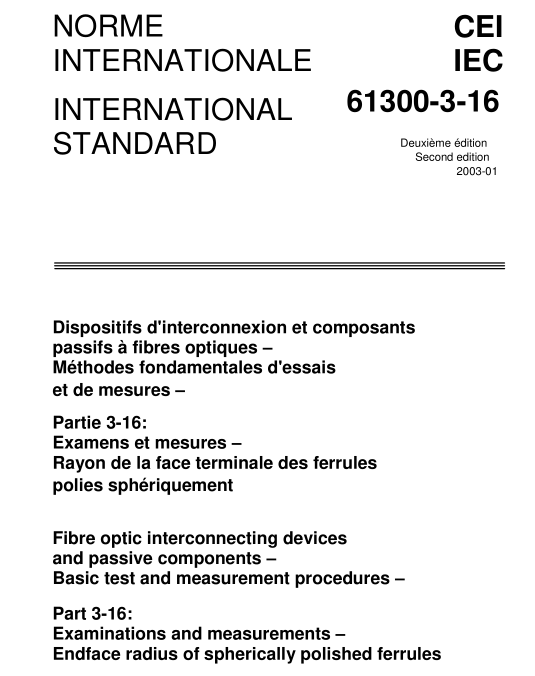 IEC 61300-3-16:2003 pdf download