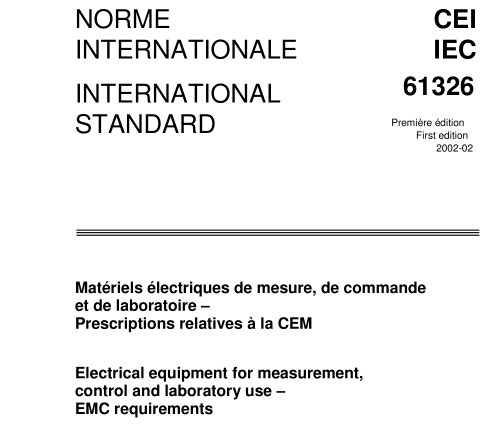 IEC 61326:2002 pdf download