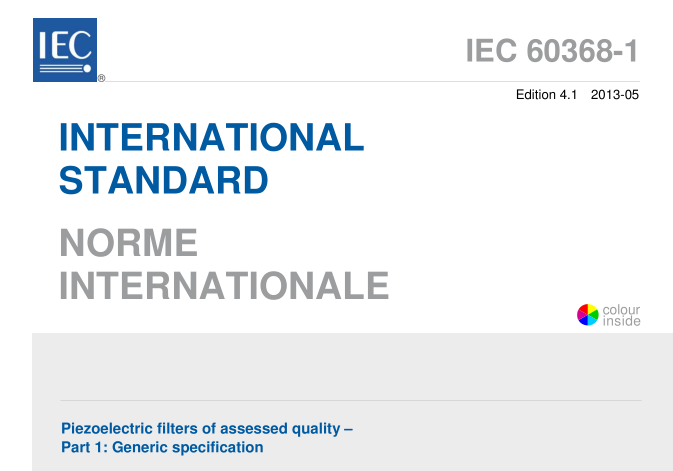 IEC 60368-1:2013 pdf download