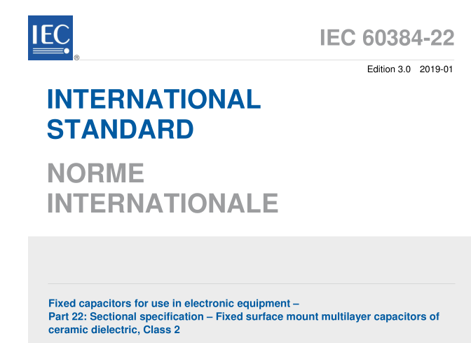 IEC 60384-22:2019 pdf download