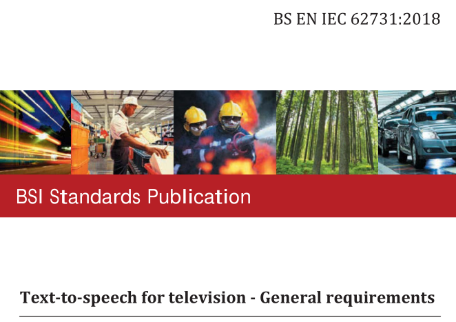 EN IEC 62731:2018 pdf download