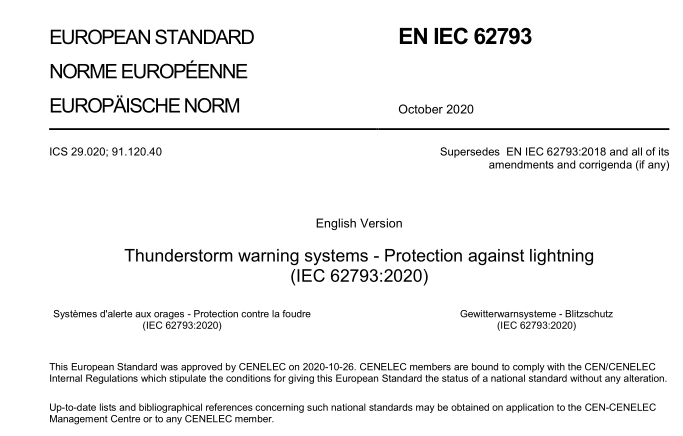 EN IEC 62793:2020 pdf download