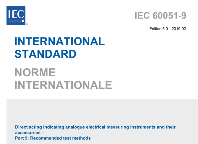 IEC 60051-9:2019 pdf download