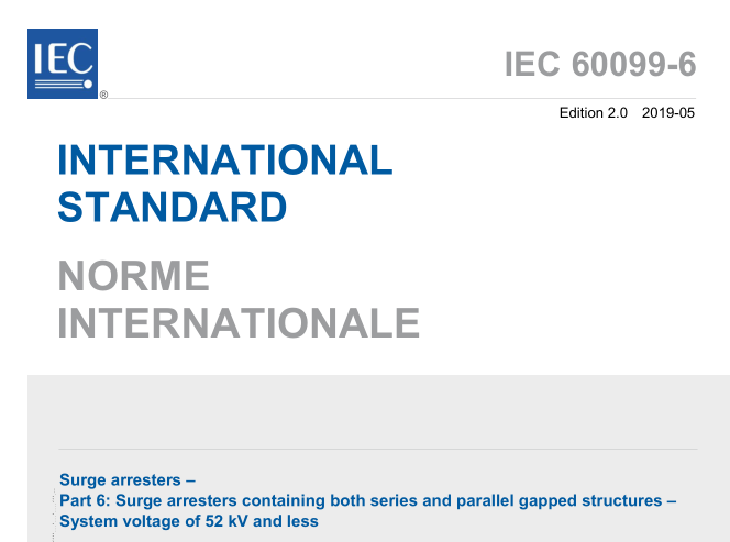 IEC 60099-6:2019 pdf download