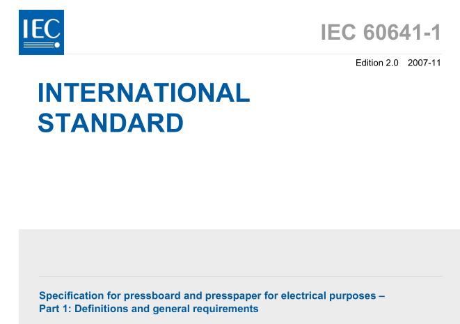 IEC 60641-1:2007 pdf download
