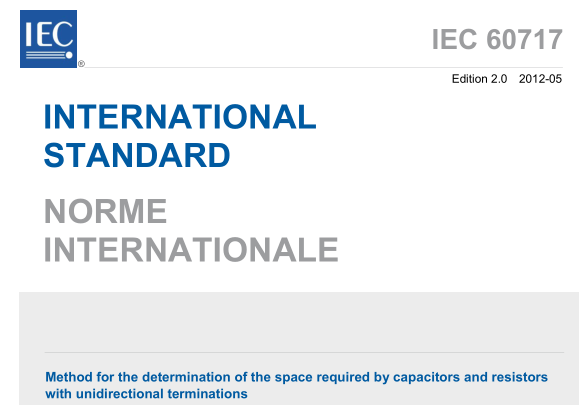 IEC 60717:2012 pdf download