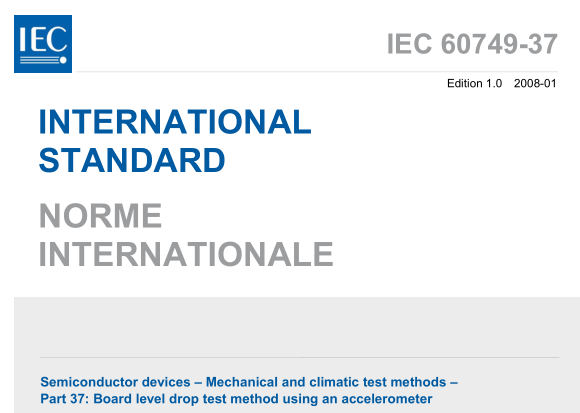 IEC 60749-37:2008 pdf download