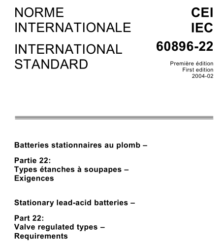 IEC 60896-22:2004 pdf download