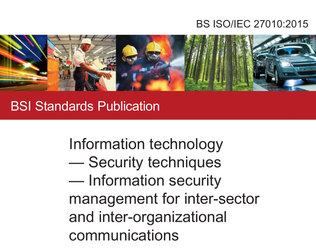 BS ISO IEC 27010:2015 pdf download