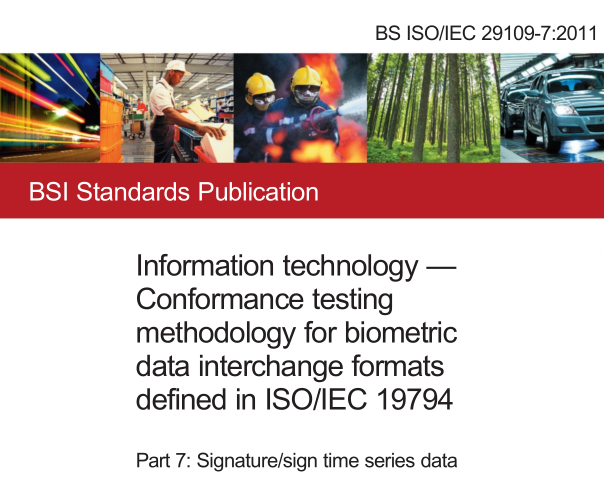BS ISO IEC 29109-7:2011 pdf download
