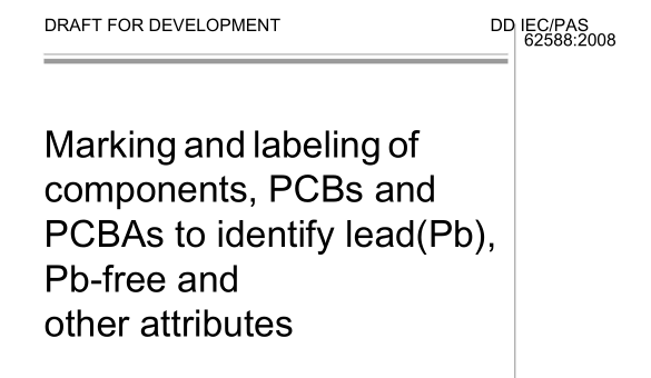 DD IEC PAS 62588:2008 pdf download