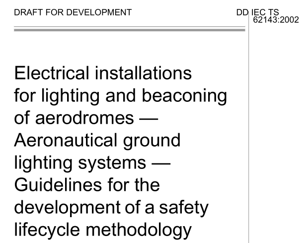 DD IEC TS 62143:2002 pdf download