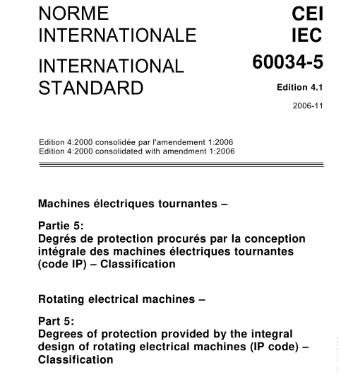 IEC 60034-5:2006 pdf download