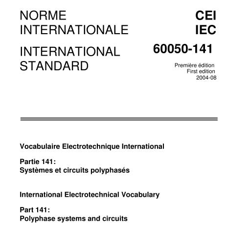 IEC 60050-141:2004 pdf download