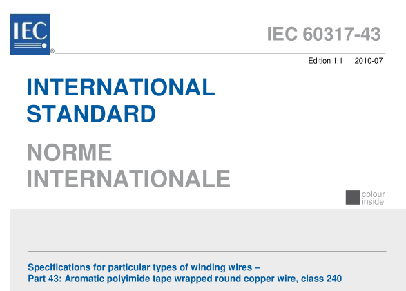 IEC 60317-43:2010 pdf download